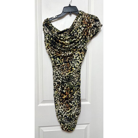 AFRM Lennie Mini Dress in Full Animal‎ Size S - Picture 4 of 7